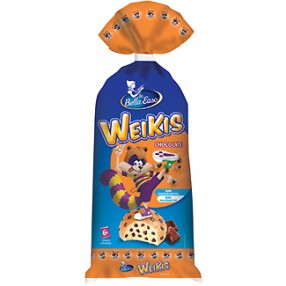 LA BELLA EASO Weikis chocolate 6 unidades bolsa 250 grs